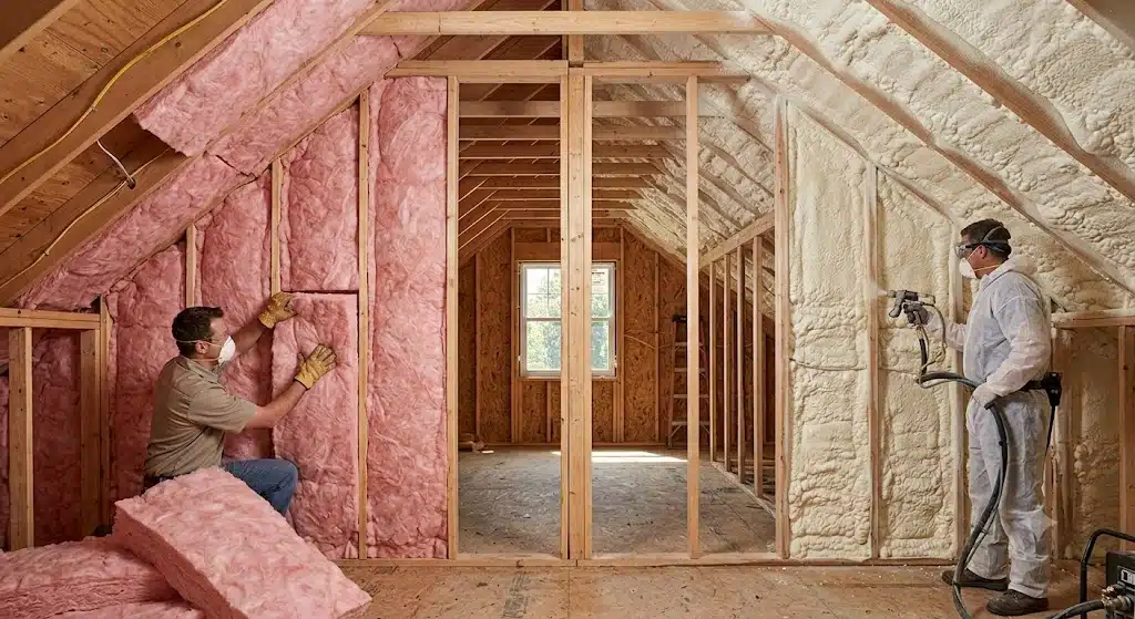 Batts vs Spray Foam Insulation: Which Suits You?